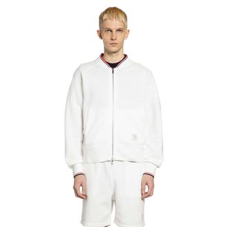 Thom Browne Bomber in Piqu&eacute; Loopback