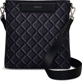 Radley London Southwell Gardens Geo Crossbody Bag in Black at Nordstrom Rack