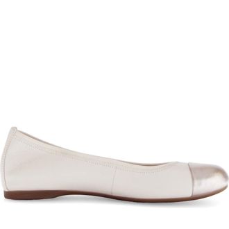 Gabor Ballerina Shoes, female, Beige, 7 UK, Elegant Ballerina
