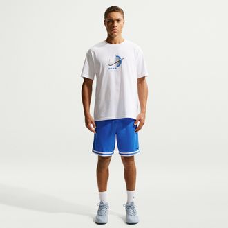 Nike Mens DNA Dri-FIT 8 Basketball Shorts in Blue | FN2651-427