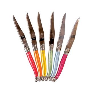 Be Home 6 Piece Steak Knife Set in Wood Presentation Box in Multi at Nordstrom