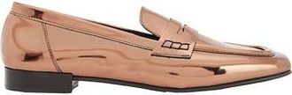 8 by YOOX LAMINATED EFFECT PENNY LOAFERS