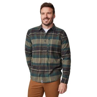 Free Country Mens Easywear II Fleece Lined Flannel Shirt