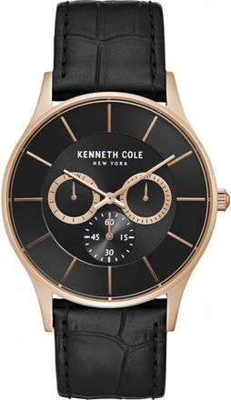 Kenneth Cole KC51040022 Mens Classic Watch - Rose Gold - One Size