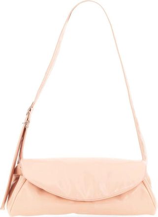 Jil Sander Cannolo Grande Schoudertas - Dames - Schoudertassen - Roze - ONE Size - Leer - Tassen