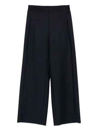 Via Masini 80 Wool Blend Trousers-Donna