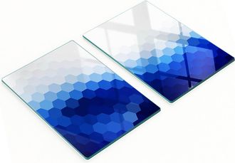 OEM Taglieri Da Cucina In Vetro Con Grafica A Dadi, 2x40x52 Cm