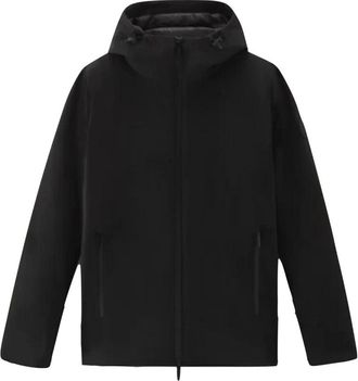Woolrich Pacific Soft Shell Jacket - Heren - Zomerjassen - Zwart - XL - Polyester - Jassen