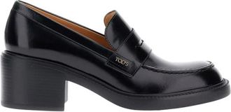 Tod's Gomma T60 73L Loafer - Dames - Pumps - Zwart - 37 EU - Leer - Schoenen