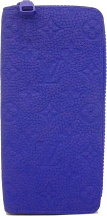 Louis Vuitton Blue Long Wallet (Bi-Fold) (Pre-Owned)
