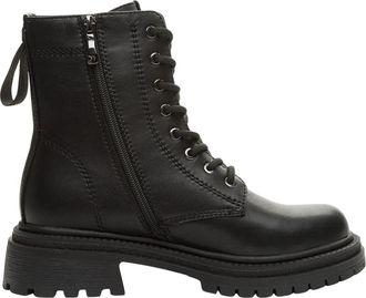Keddo Enkellaarsjes - Dames - Veterlaarzen - Zwart - 36 EU - Schoenen