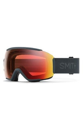 Smith Sequence ChromaPop Low Bridge Snow Goggles in Slate /Pro Photochromic Red at Nordstrom