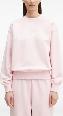 Aries Felpa con grafica - Rosa