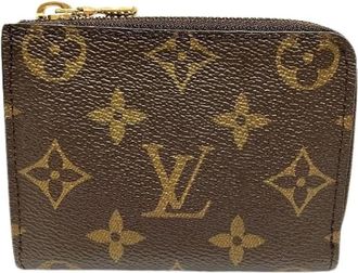 Louis Vuitton Pre-owned Wallets, female, Brown, Size: ONE SIZE Pre-owned Canvas wallets