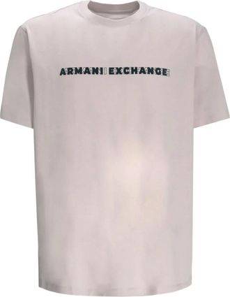 A|X Armani Exchange T-shirt con logo - Grigio