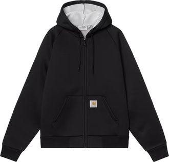 Carhartt Work in Progress Car-Lux Hooded Jacket Black Zip Jacket