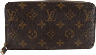 Louis Vuitton Brown Monogram Canvas Long Wallet (Bi-Fold) (Pre-Owned)