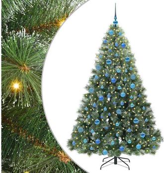 vidaXL &Aacute;rbol De Navidad Artificial Con 300 Led Verde 180 Cm Pe Y Pvc Vidaxl