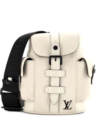 Louis Vuitton Christopher Taurillon Leather XS backpack - Bianco