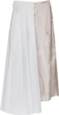 Maison Margiela Pleated Midi Skirt