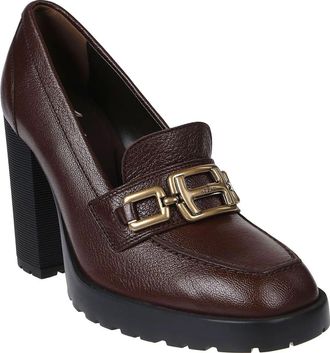 Hogan Hohe Schuhe - H623 Loafers Brown - Gr. 40 (EU) - in Braun - f&uuml;r Damen