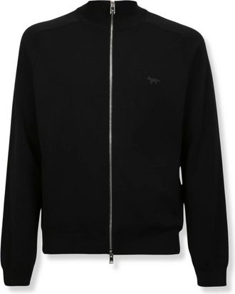 Maison Kitsun&eacute; Hombre, Jerseys, Negro, Talla: S