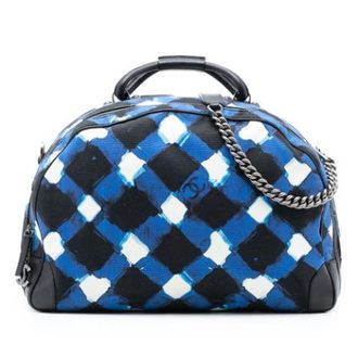 Chanel Pre-owned Canvas Reistas - Dames - Pre-owned - Veelkleurig - Maat: ONE Size