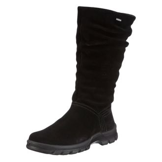 Ara Liverpool Hoge Laars - Dames - Schoenen - Zwart - Maat: 39 1/2 EU Leer
