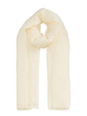 Fabiana Filippi fringed scarf - Neutrals