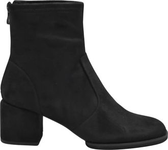 Jeannot Bj 572-Nero Laarsjes met hak - Dames - Laarzen met Hak - Zwart - 38 EU - Schoenen