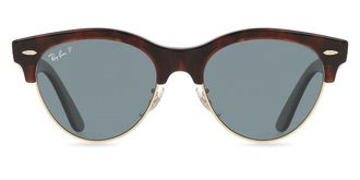 Ray-Ban RB2341 Clubmaster Way Polarized 990/3R Mens Sunglasses Gold Size 51