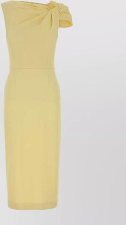 Givenchy asymmetrical one shoulder knee-length dress