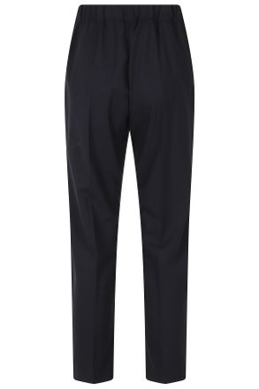 Semicouture Buddy Grosgrain Drawstring Loose-Fit Pants