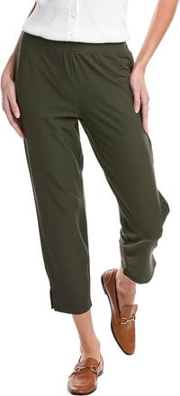 Eileen Fisher High-Waisted Slim Crop Pant
