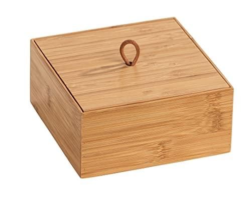 WENKO Aufbewahrungsbox Libertà S – Faltbare Box 35x20x25 Cm, Aus Polypropylen, Grau