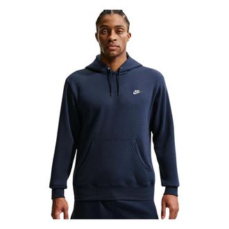 Nike Club Pullover Fleece Hoodie - Heren - Sport - Blauw - Maat: XL Fleece