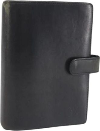 Louis Vuitton Pre-owned Accessories, female, Black, Size: ONE SIZE Pre-owned Leather Home-Office Accessory