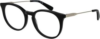 Longchamp Zwarte Metalen Bril (Monturen)
