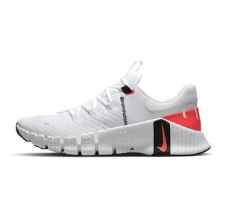 Nike Free Metcon 5 Mens Trainers DV3949 (White/Bright Crimson/Black 100) UK 11.5 (EU 47)