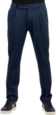 Berwich Slim-fit Broeken - Heren - Slim Fit Broeken - Blauw - 2XL - Broeken