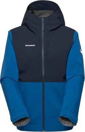 Mammut Linard Light Hardshell Hooded Jacket Regenjacke f&uuml;r Damen | blau