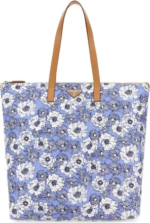 Prada Blue Re-Nylon Tote Bag