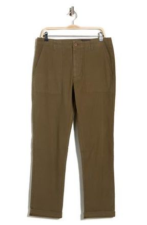 AG - Adriano Goldschmied Wells Straight Leg Pants in Sulfur Shady Moss at Nordstrom Rack, Size 30 X 31