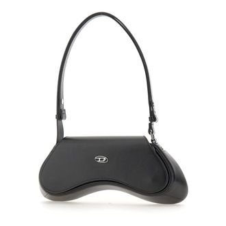 Diesel Shoulder Bags, female, Black, ONE SIZE, Play Crossbody