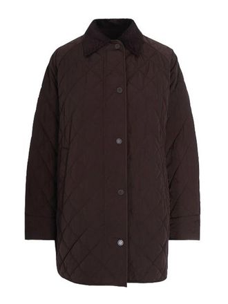 Max Mara Pepato chocolate padded jacket