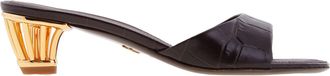Ferragamo Ferragamo Arya 40 Cage Heel Mules, Size 7 C