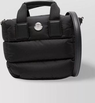 Moncler quilted design micro tote bag