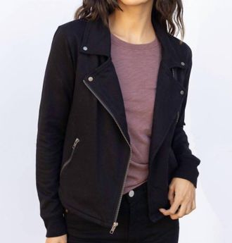 bobi Moto Jacket In Black