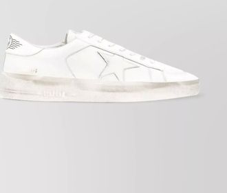 Golden Goose leather low-top sneakers