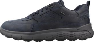 Geox U Spherica 4X4 B ABX - Heren - Schoenen - Blauw - Maat: 42 EU Leer